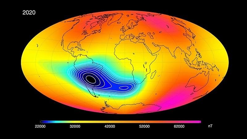 Anomalia Magnética do Atlântico Sul (AMAS)