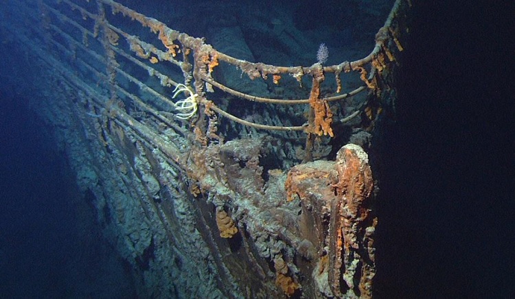 Destroços do Titanic
