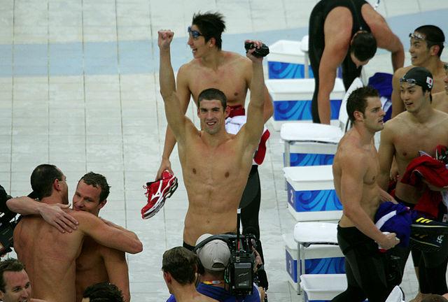 Michael Phelps conquista sua oitava melhada em uma olímpiada-0
