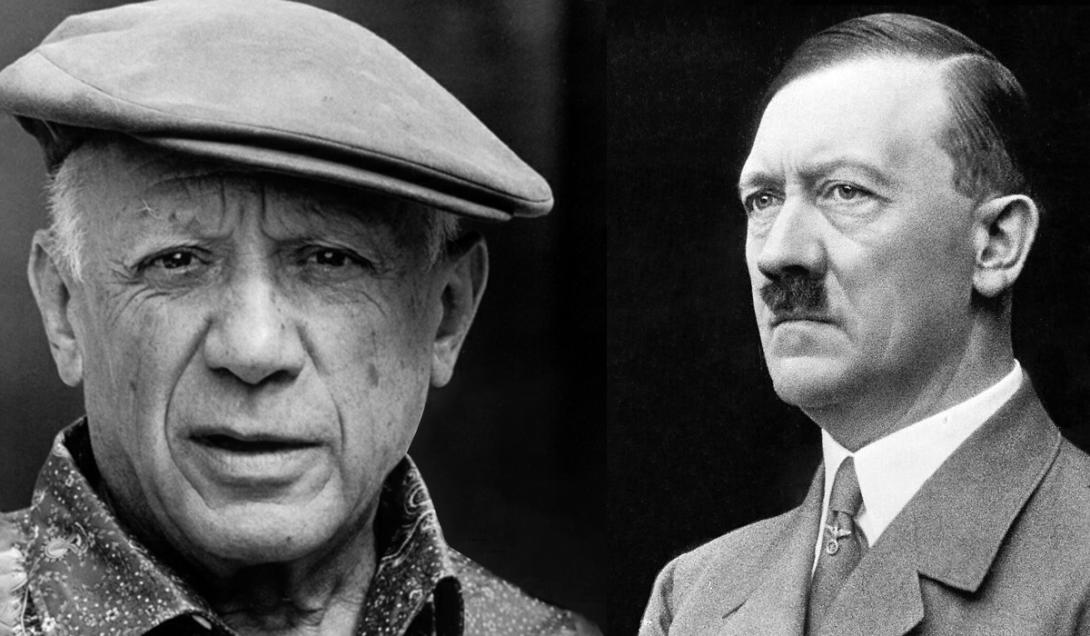 Pesquisadores afirmam que encontraram quadro inédito de Picasso ridicularizando Hitler-0