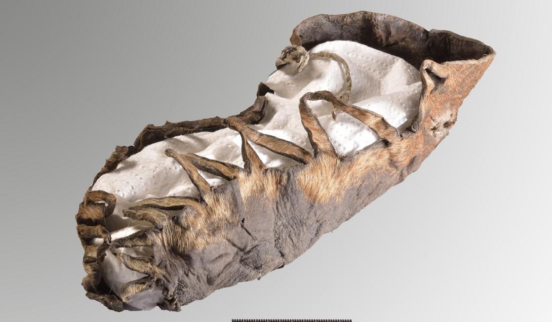 Sapato infantil de 2.200 anos é encontrado bem preservado na Áustria-0