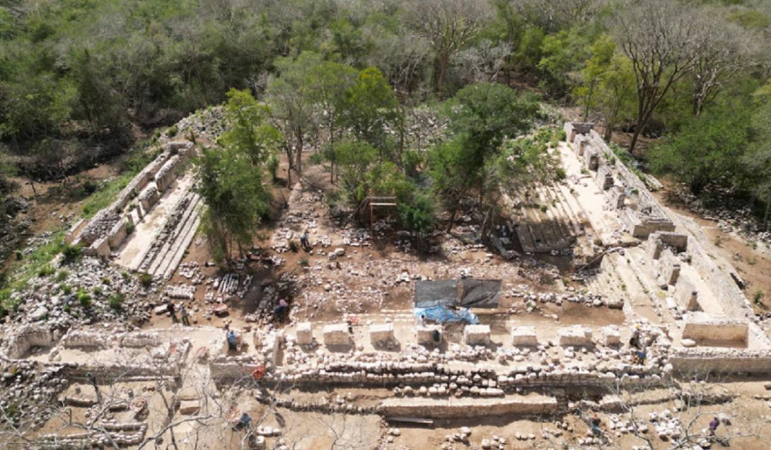 Ruínas de palácio usado pela elite do Império Maia são encontradas no México-0