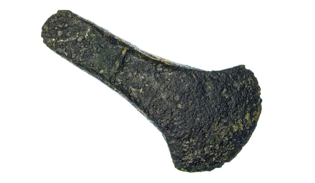Cinco machados da Idade do Bronze são encontrados em floresta na Polônia-0