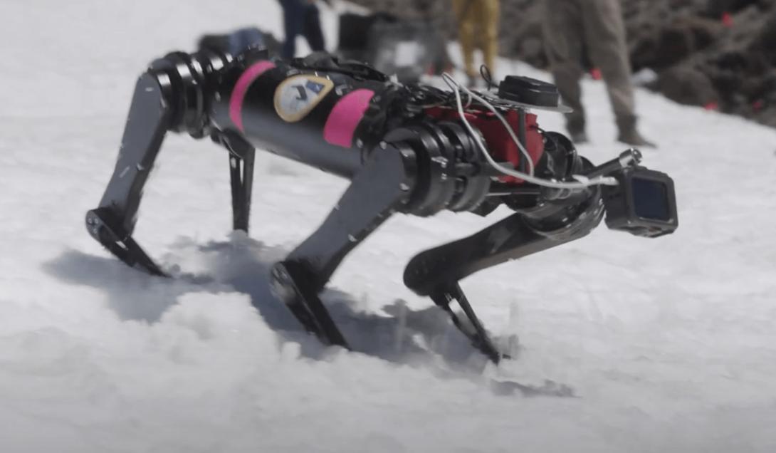 A NASA está treinando um cão-robô para explorar mundos extraterrestres-0