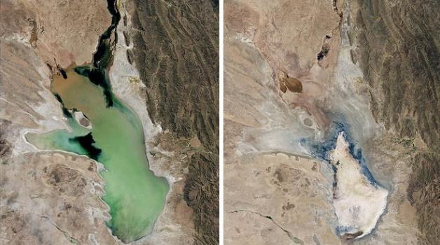 Como um enorme lago na Bolívia evapora e vira um deserto?-0