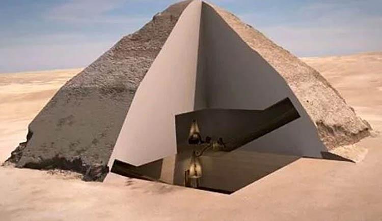 Existe uma gigantesca cavidade secreta dentro da pirâmide de Quéops-0