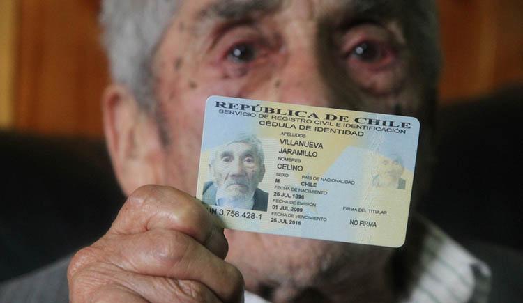 Chileno que nasceu no século retrasado é a pessoa mais velha do mundo-0