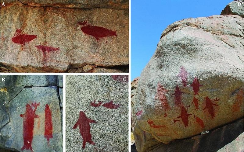 Pinturas de 1.500 anos atrás mostram baleias no deserto do Atacama-0