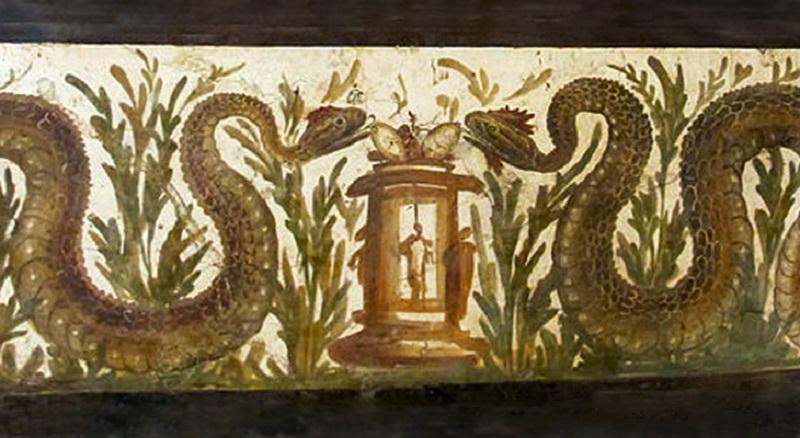 “Casa do jardim encantado” é descoberta em Pompeia-0