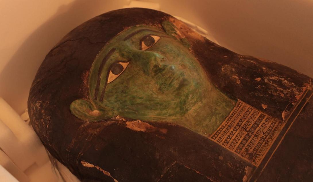 O sarcófago verde: EUA devolvem ao Egito um tesouro de quase três mil anos-0